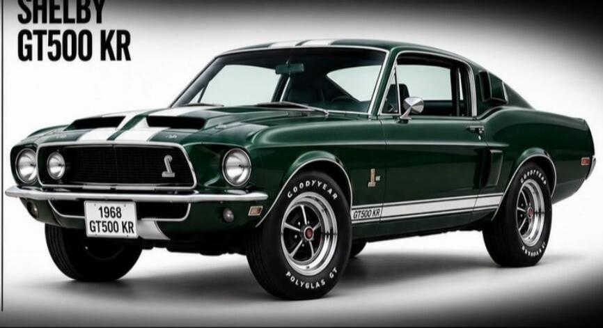 SHELBY GT500 KR 1968 GOODYEAR POLYGLAS GT
