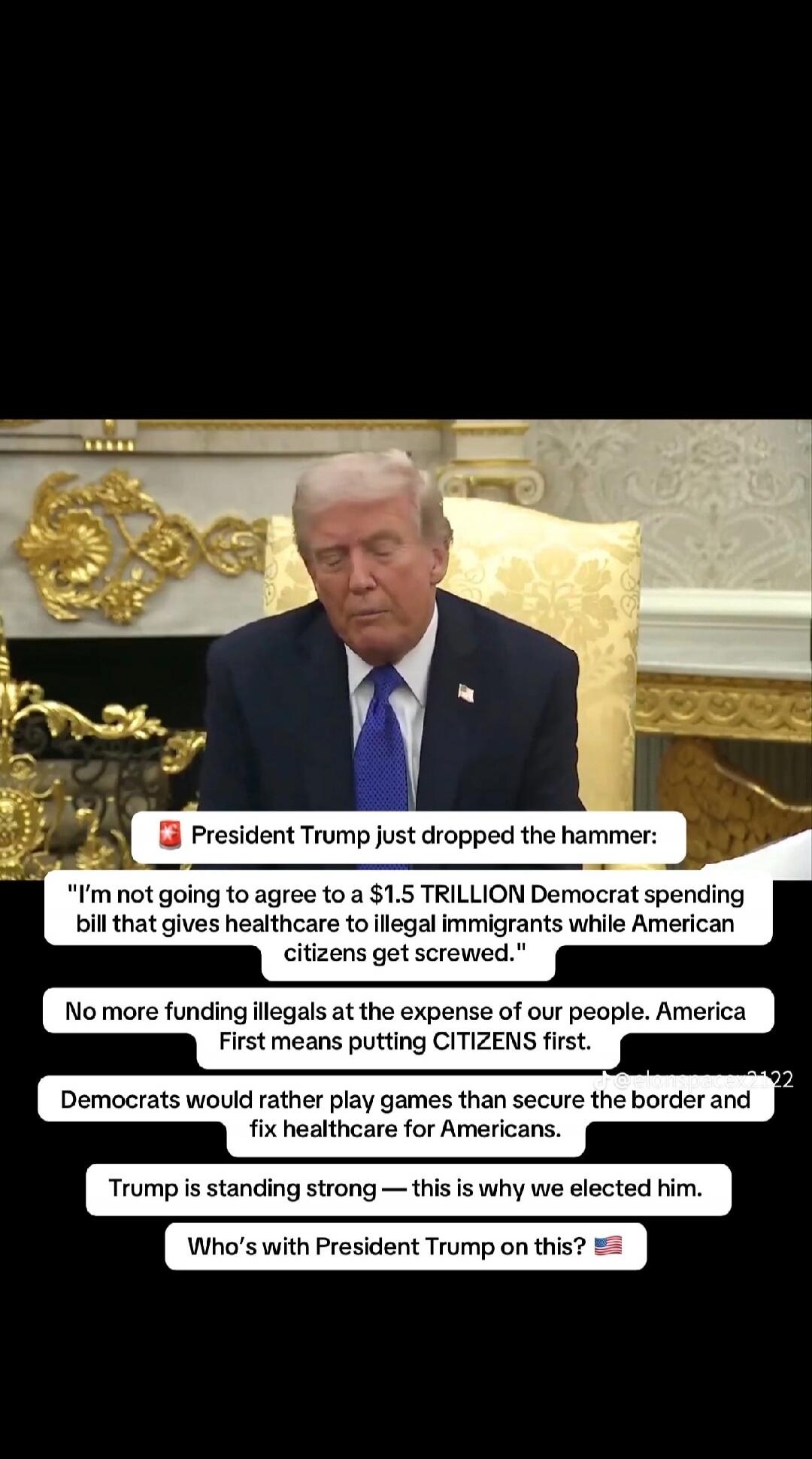 President Trump just dropped the hammer: 