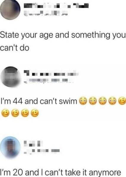 cant do Im 20 and cant take it anymore