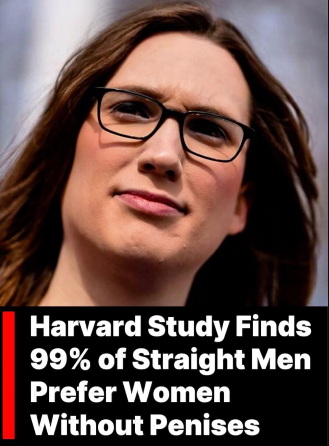 Harvard Study Finds 99% of Straight Men Prefer Women Without Penises
