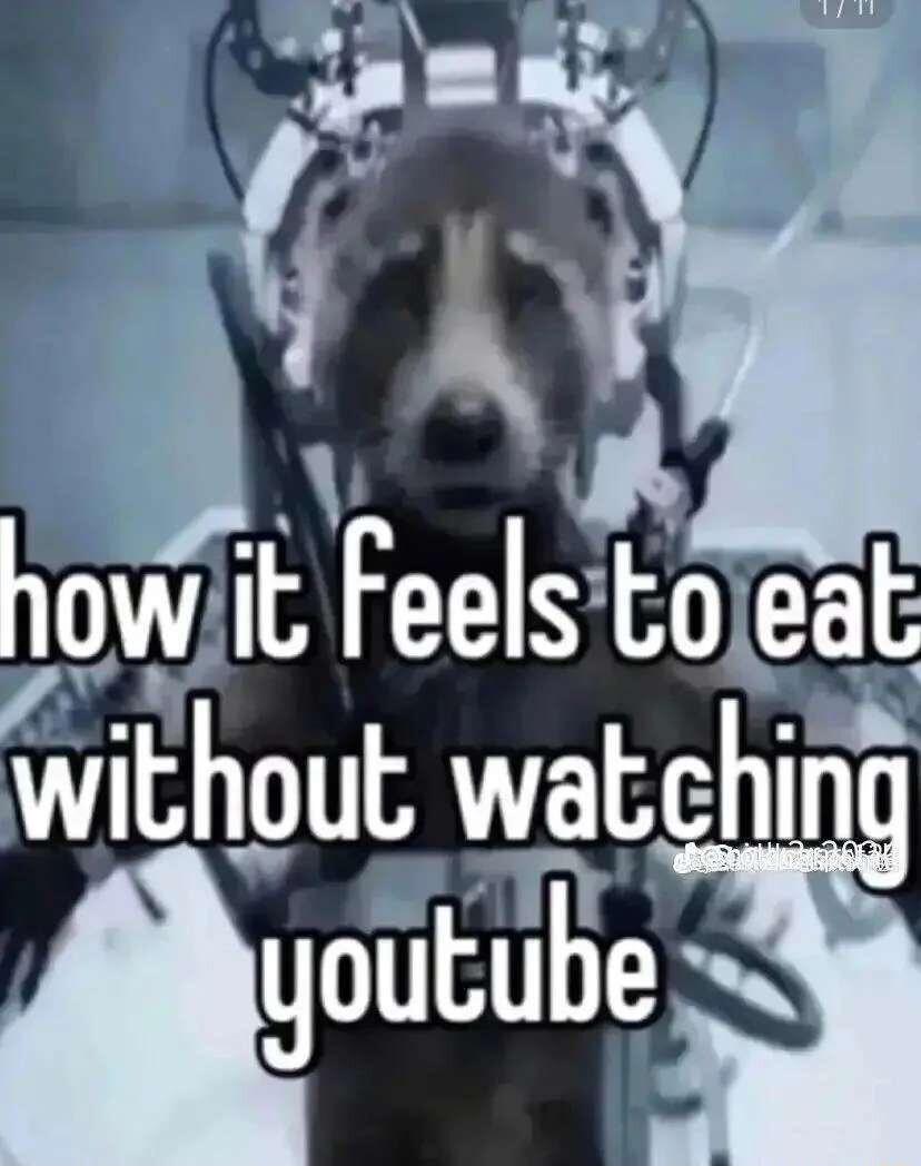 A how it Feels toleat without watching goutube