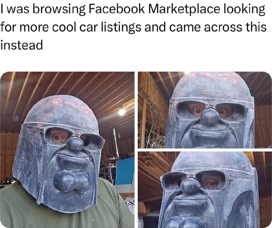 was browsing Facebook Marketplace looking or more cool car listings and came across this instead
