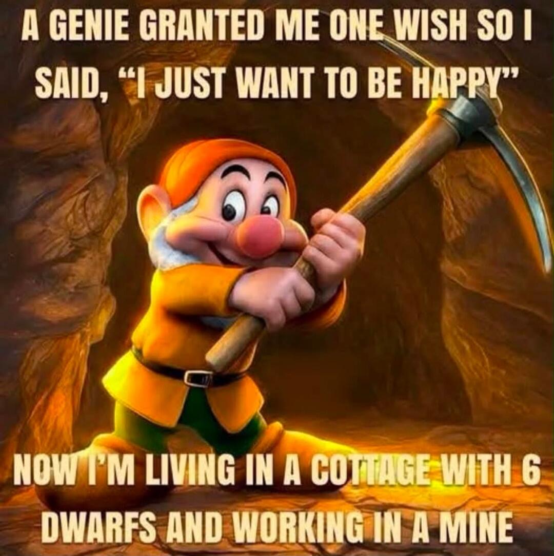 A GENIE GRANTED ME ONE WISH SO I SAID, 