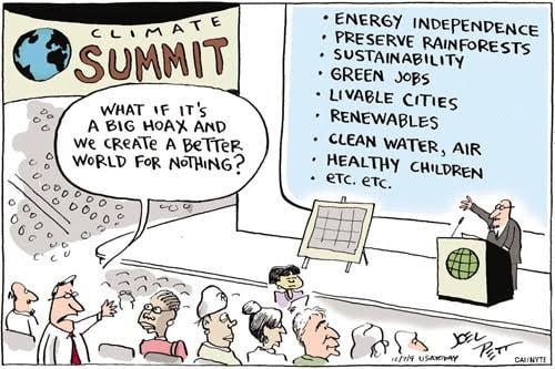 WHAT F 1Ts A BIG HOAY AND We ReATe A BeTTer WORLD FoR NOTMING 7 ENERGY INDEPENDENCE PRESERVE RAINFoRESTS SUSTAINABILITY GREEN Jops LIVABLE CiTieg I ENEWABLES