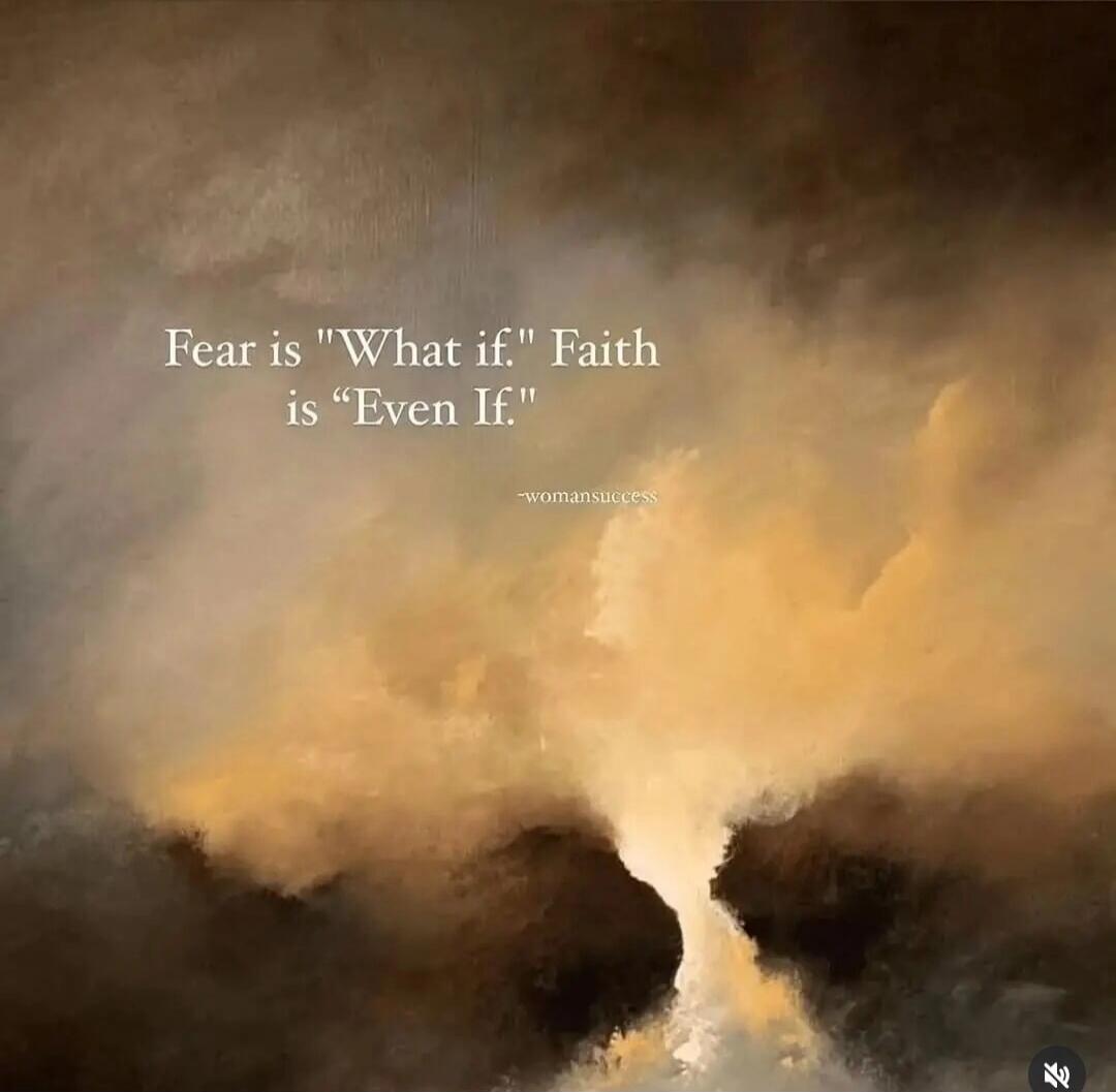 Fear is 
