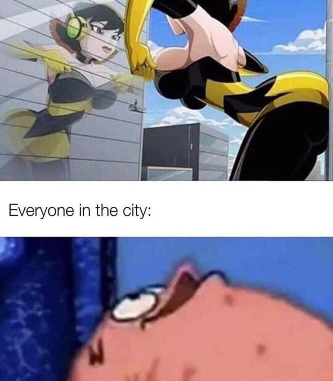 Everyone in the city