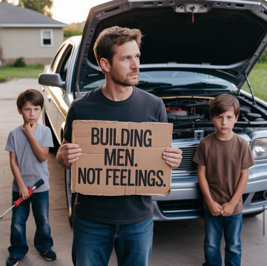 BUILDING MEN. NOT FEELINGS.