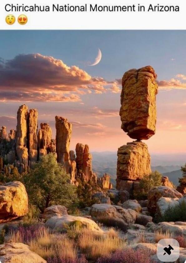 Chiricahua National Monument in Arizona 😯😍