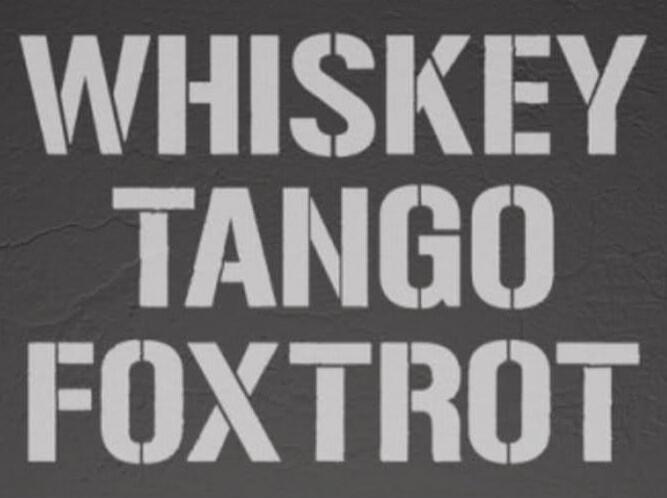 WHISKEY TANGO FOXTROT
