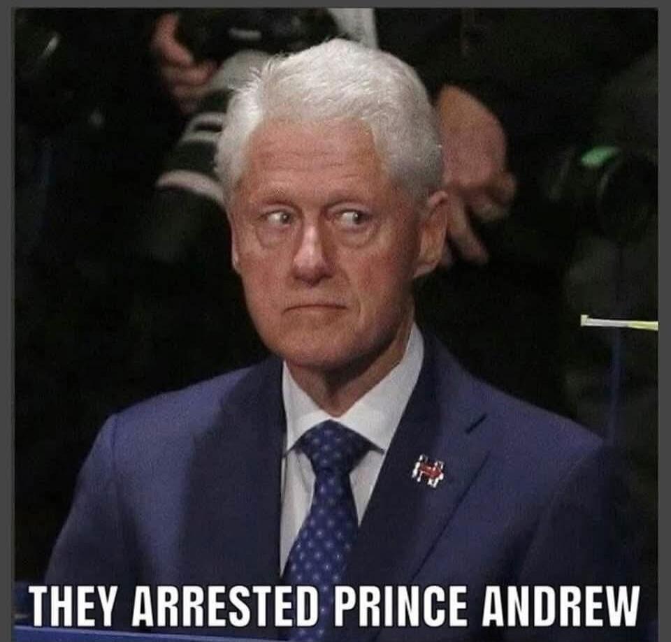 THEY ARRESTED PRINCE ANDREW