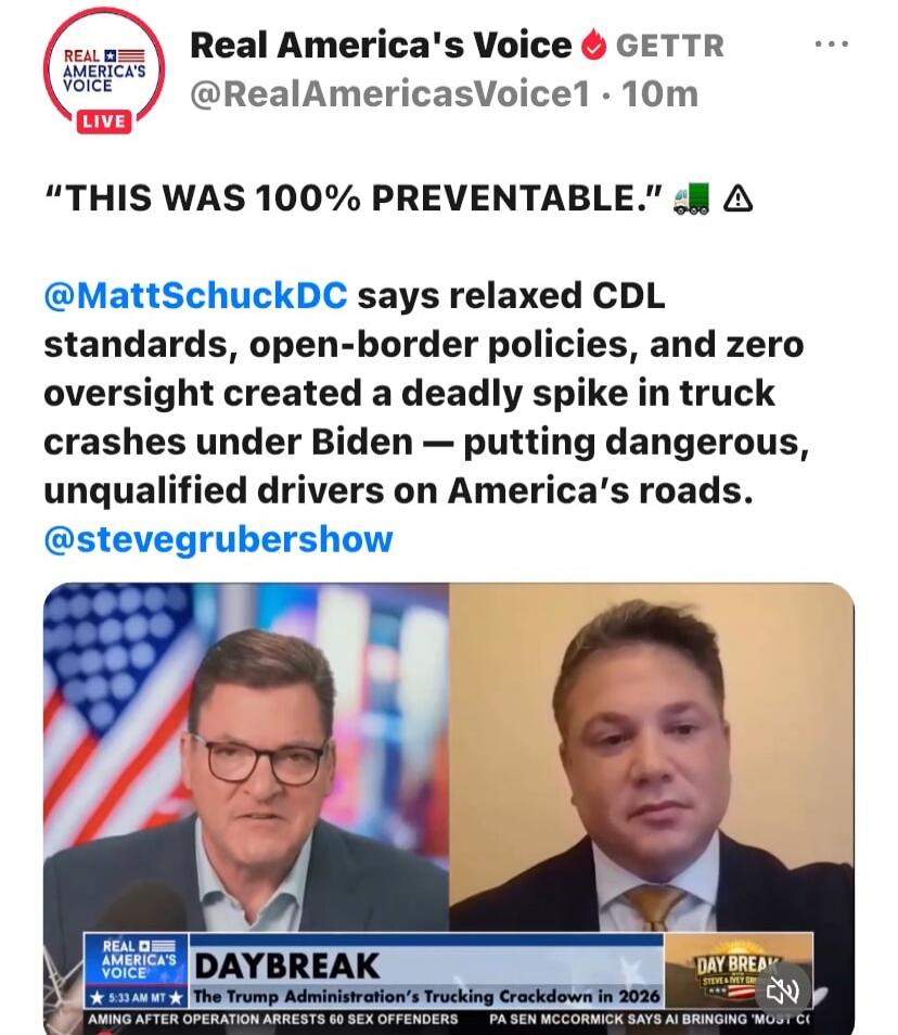 Real America's Voice. LIVE. 