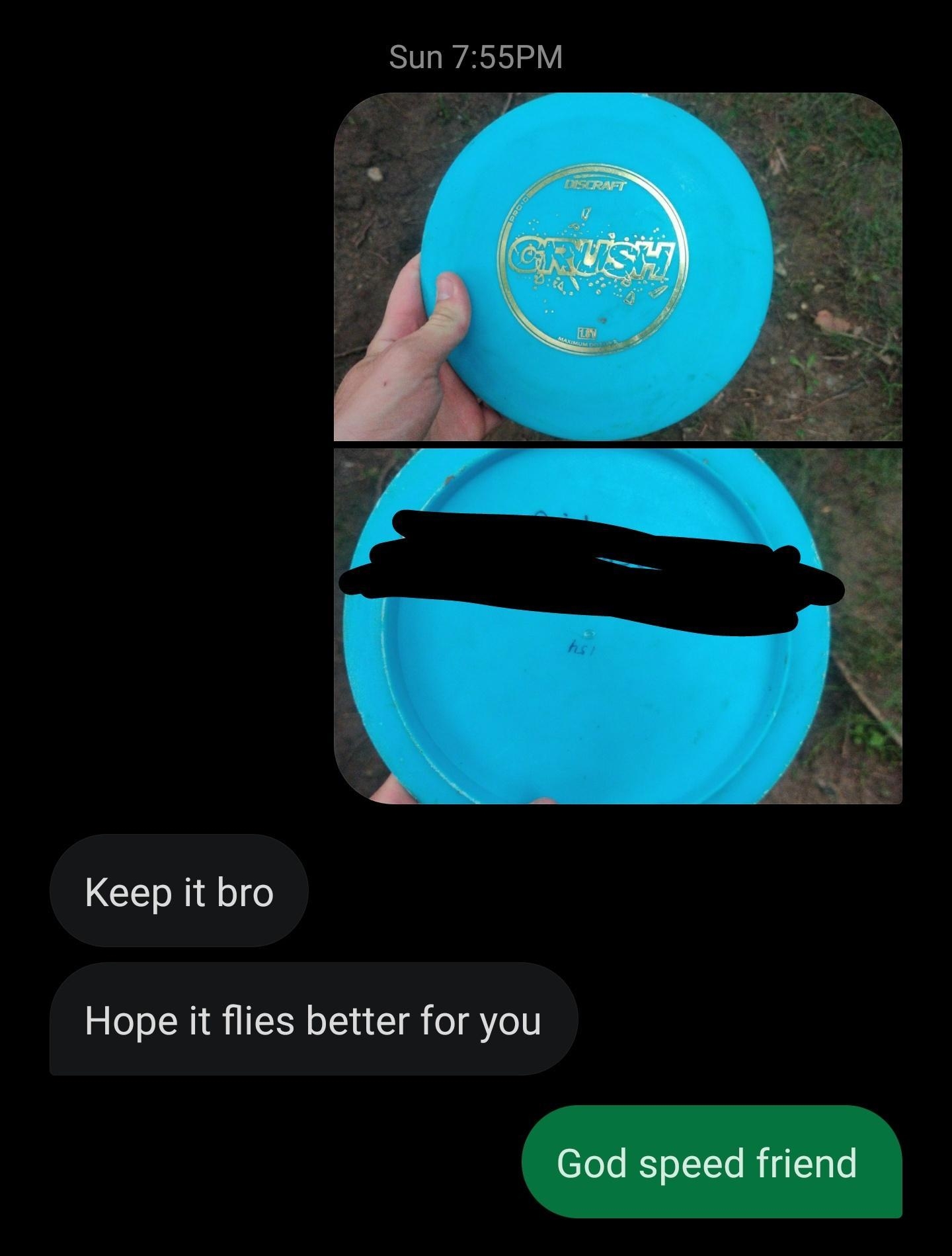 604 M A NER S Vi Sun 755PM CERI Hope it flies better for you Send message