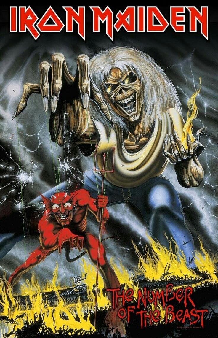 IRON MAIDEN THE NUMBER OF THE BEAST