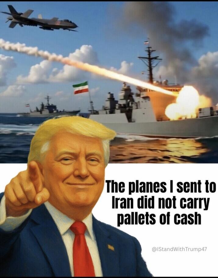 The planes I sent to Iran did not carry pallets of cash