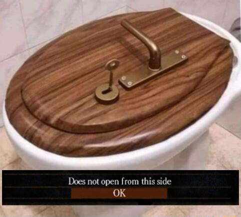 Does ot open from this side OK