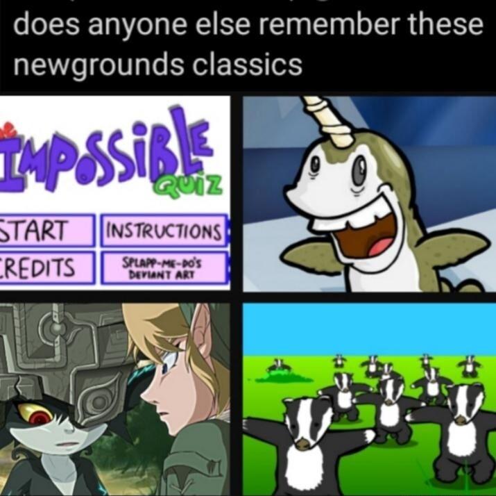 does anyone else remember these newgrounds classics