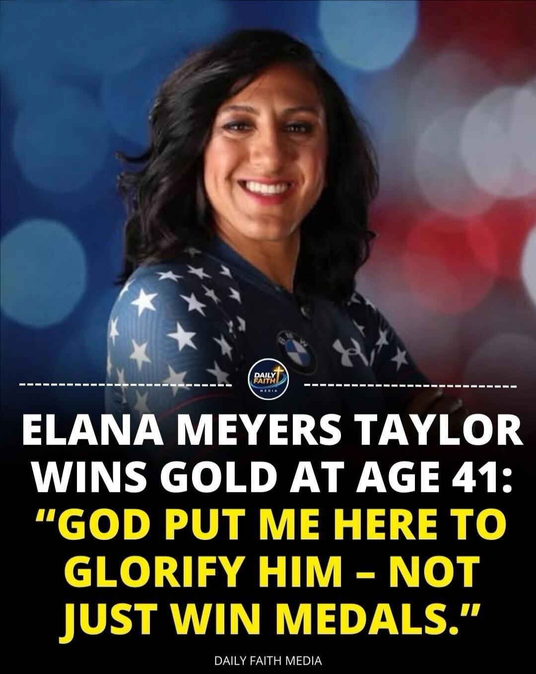ELANA MEYERS TAYLOR WINS GOLD AT AGE 41: 