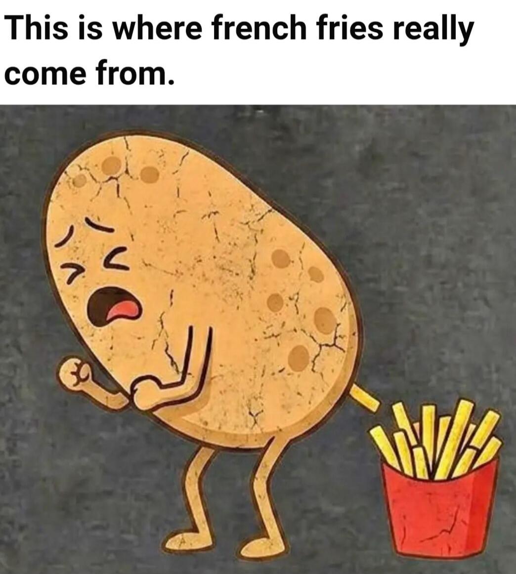 This is where french fries really come from.