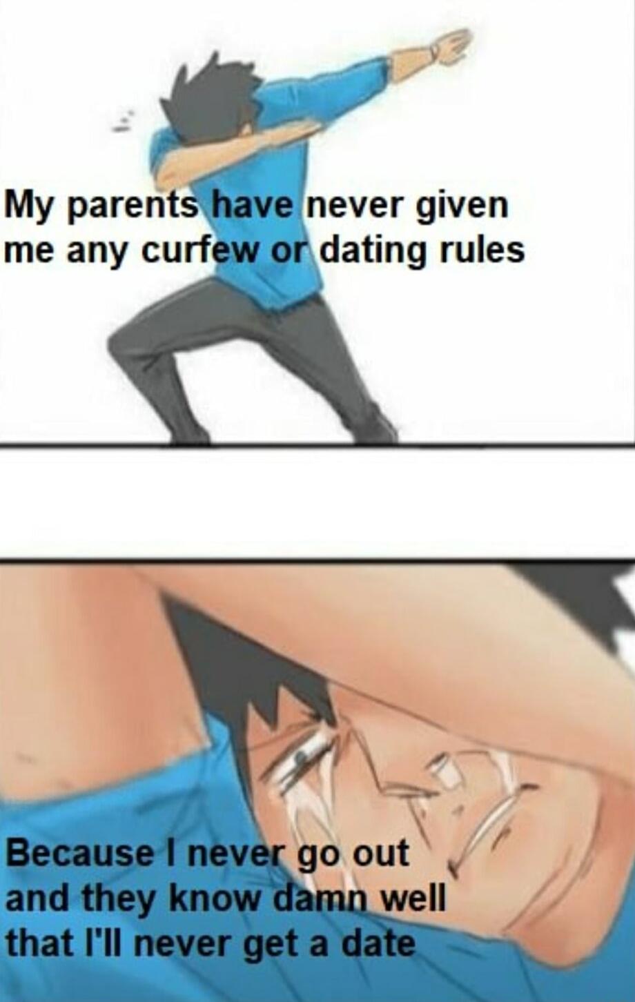 never given dating rules