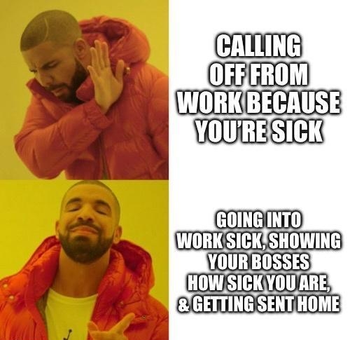 OFEFROM WORKBECAUSE