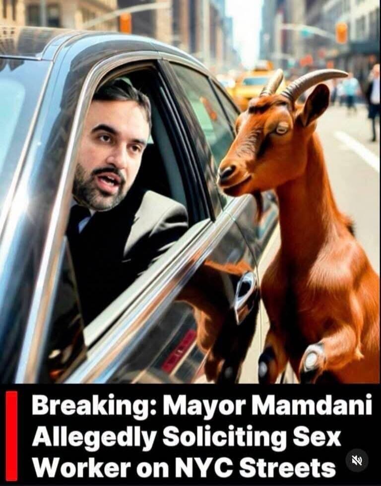 Breaking: Mayor Mamdani Allegedly Soliciting Sex Worker on NYC Streets
