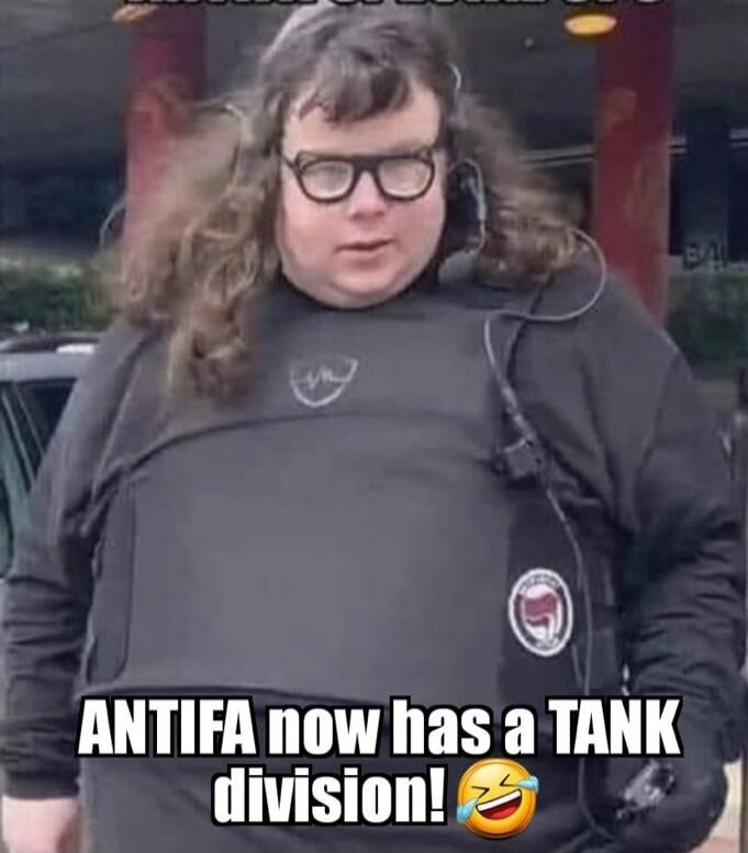 ANTIFA now has a TANK division! 😂