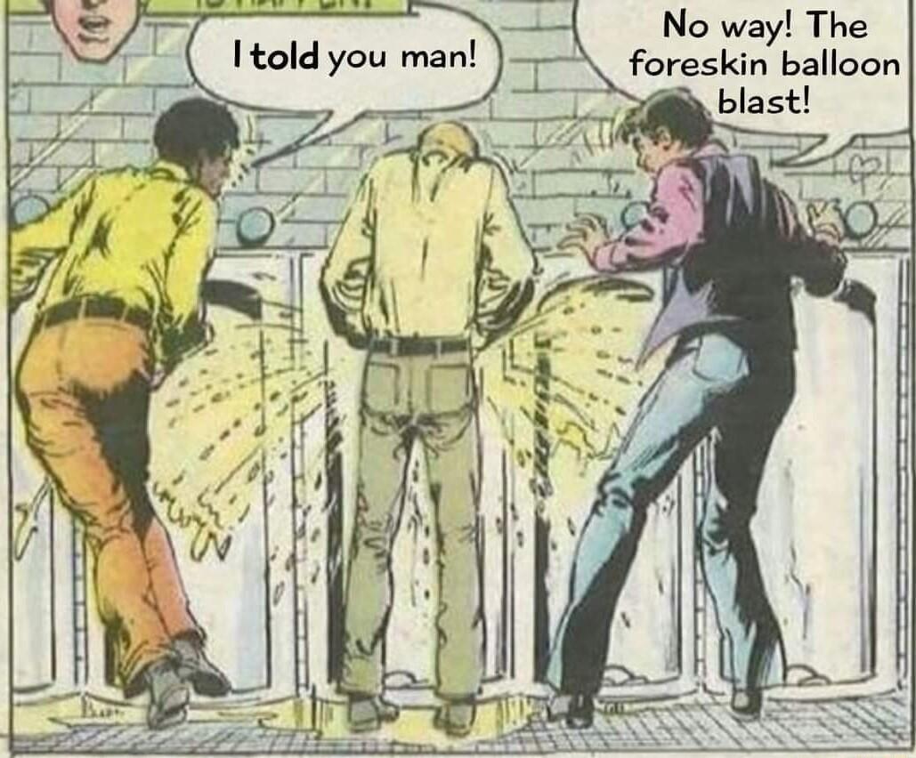 No way The foreskin balloon