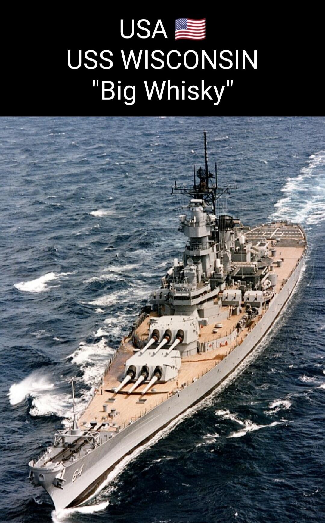 USA 🇺🇸 USS WISCONSIN 