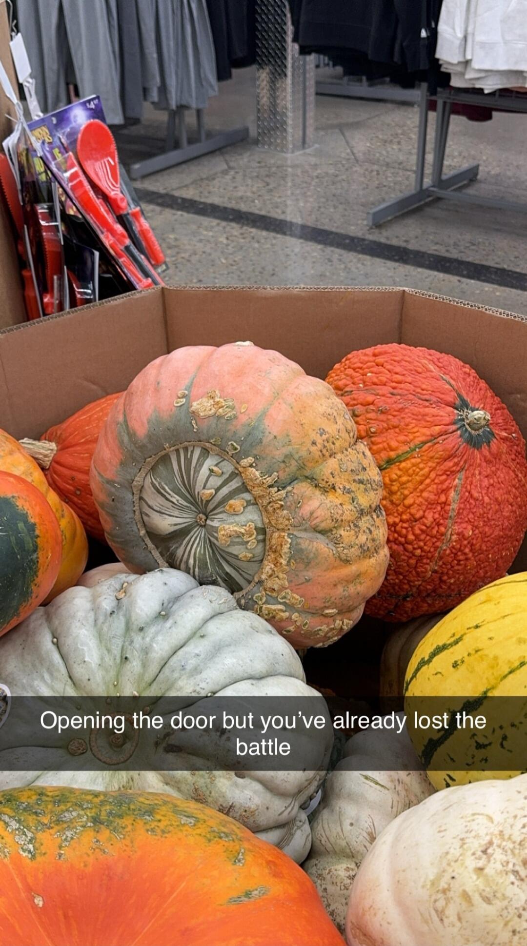 Opening the door but youve already lost the battle