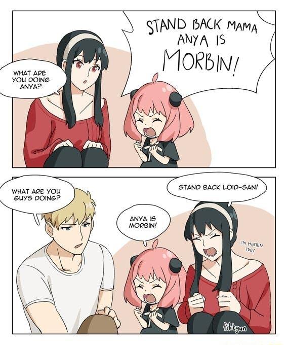 A D BACK Mam ANYA 1S STAN