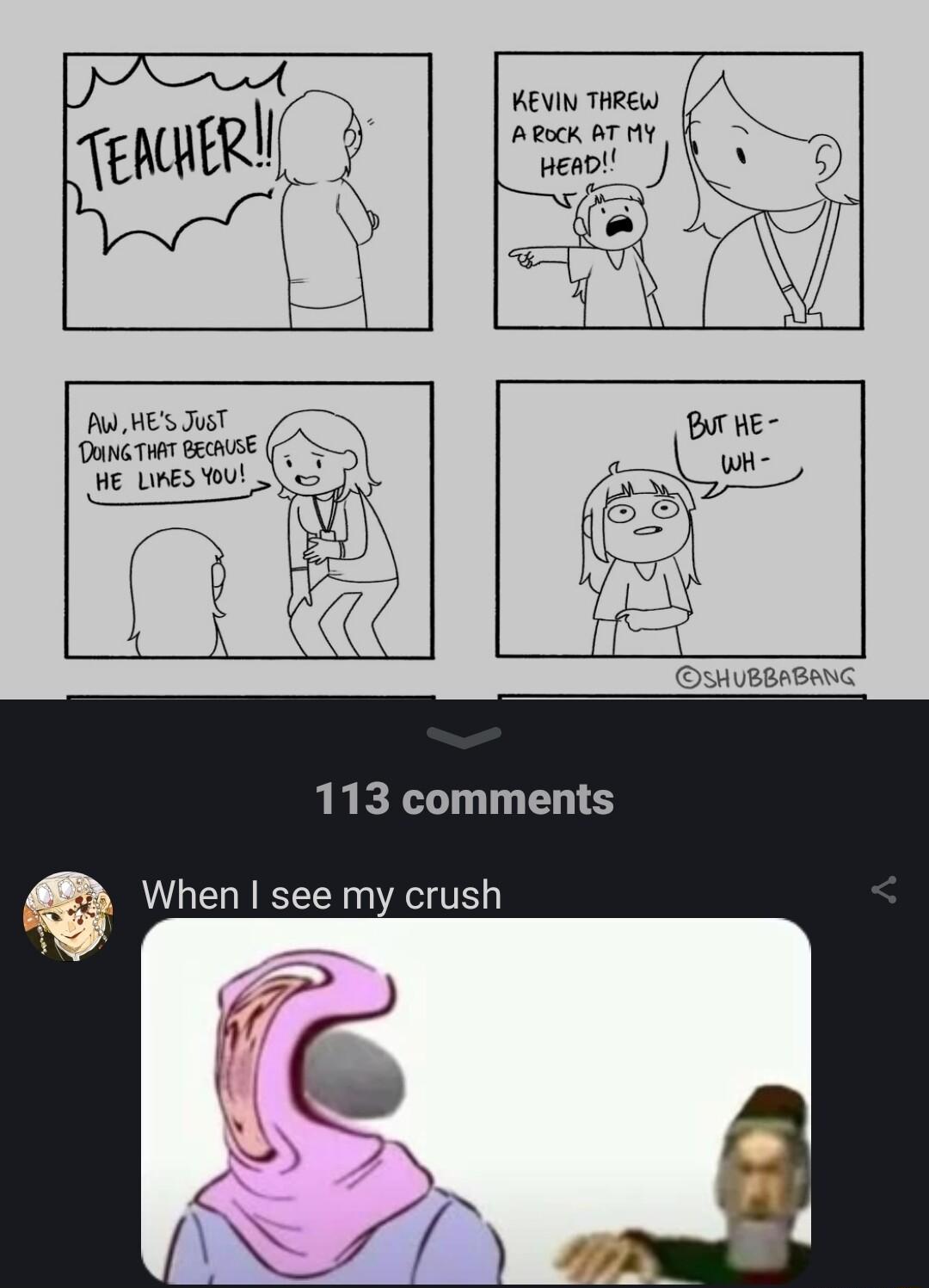 VEeT Keu Theew TeAWER zf g IWf P HES JusT DG T BECHAE HE Likes You 113 comments Q When see my crush BBABANG