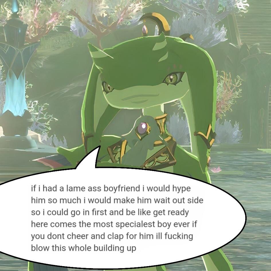 if i had a lame ass boyfriend i would hype him so much i would make him wait out side soi could go in first and be like get ready here comes the most specialest boy ever if you dont cheer and clap for him ill fucking blow this whole building up