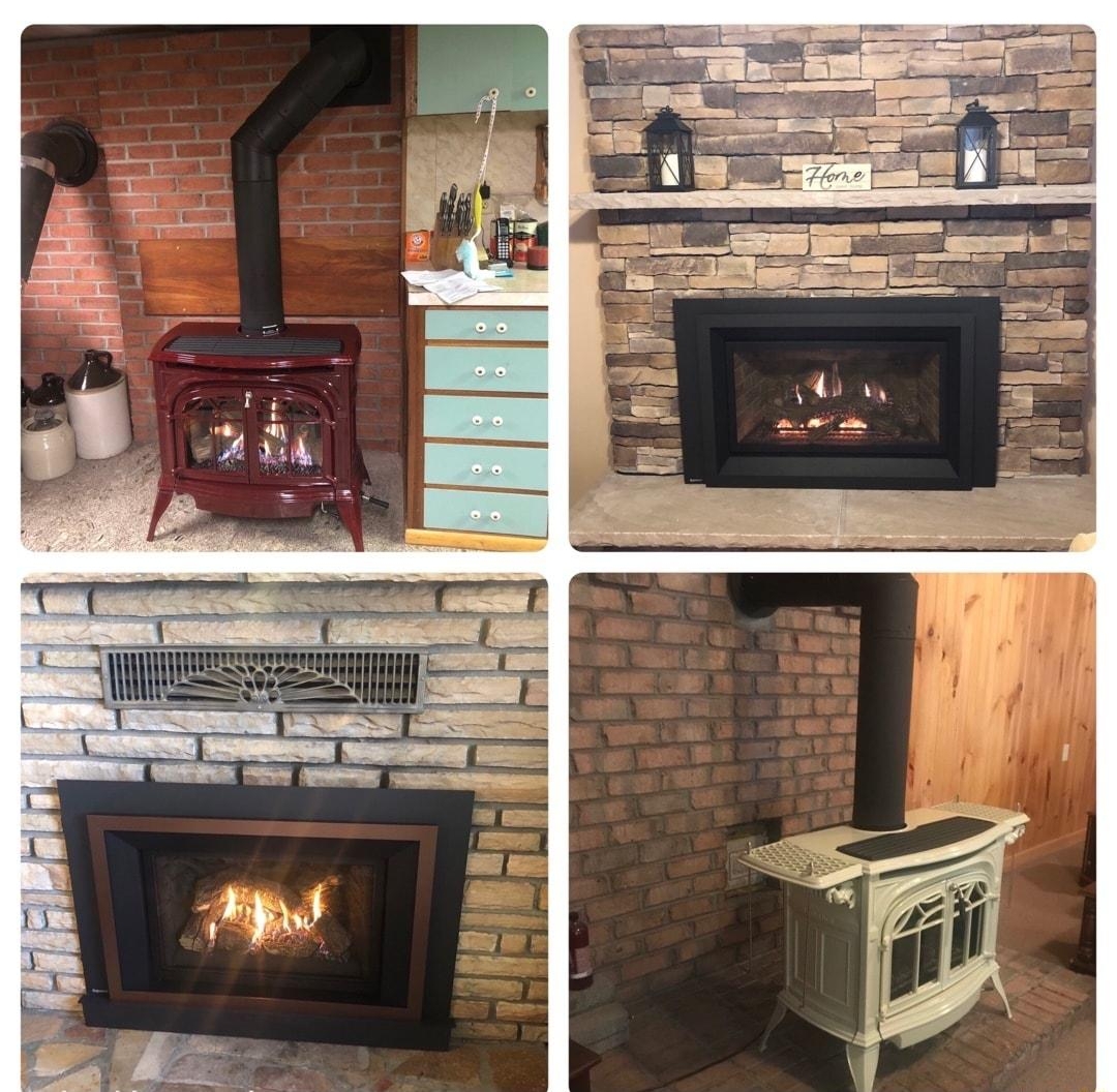 These are some fireplacesstoves Ive put in recently Thought my IFunny brothers would like