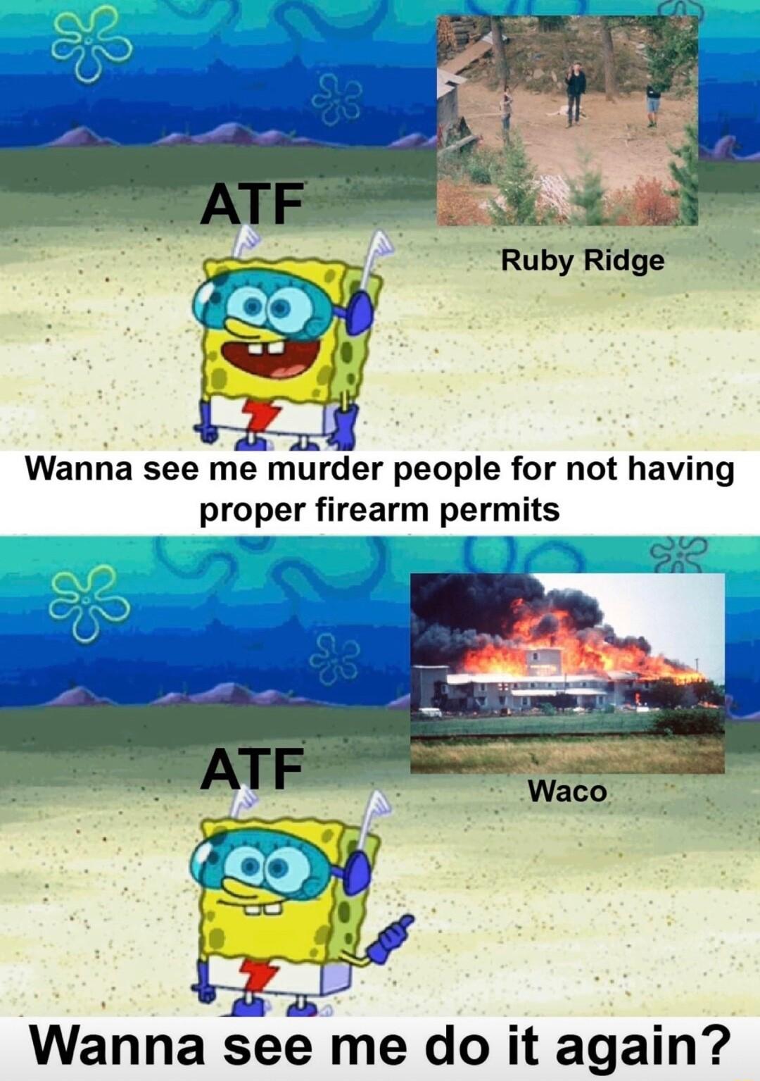 Wanna see me murder people for not having proper firearm permits Wanna see me do it again