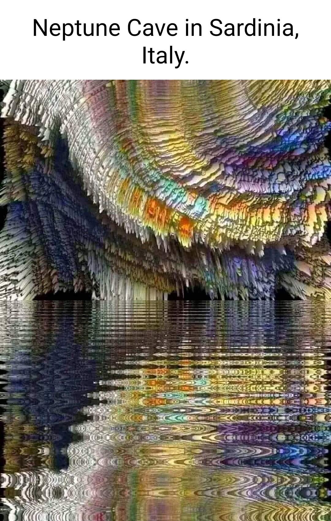 Neptune Cave in Sardinia