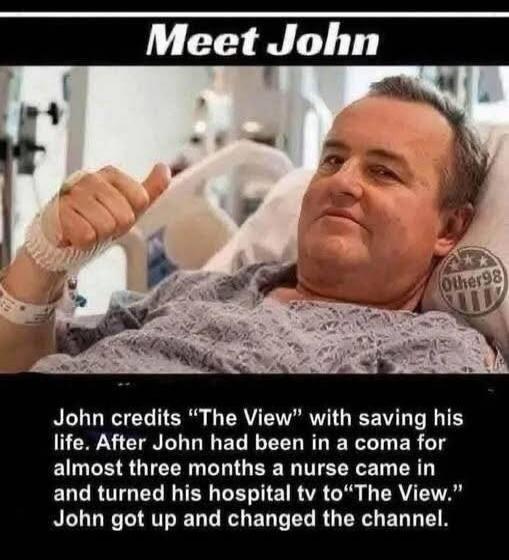 Meet John. John credits 