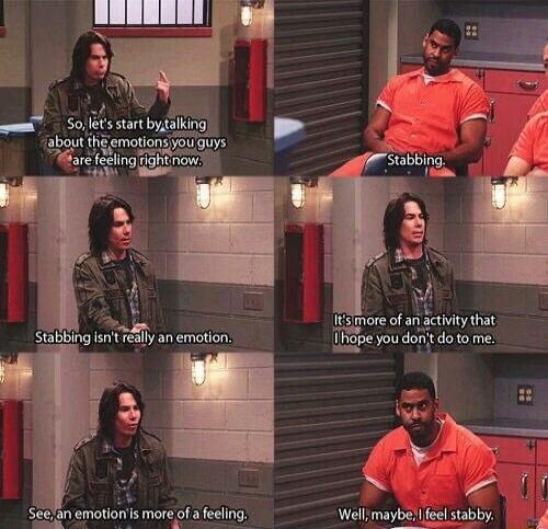 5more of an activty that lidpe you dorit do to me Sev fin emotions more of a feling Wellmaybe feel stabby g