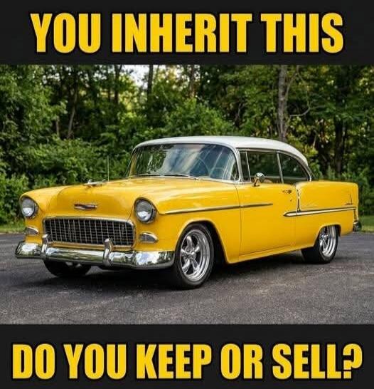 YOU INHERIT THIS DO YOU KEEP OR SELL?