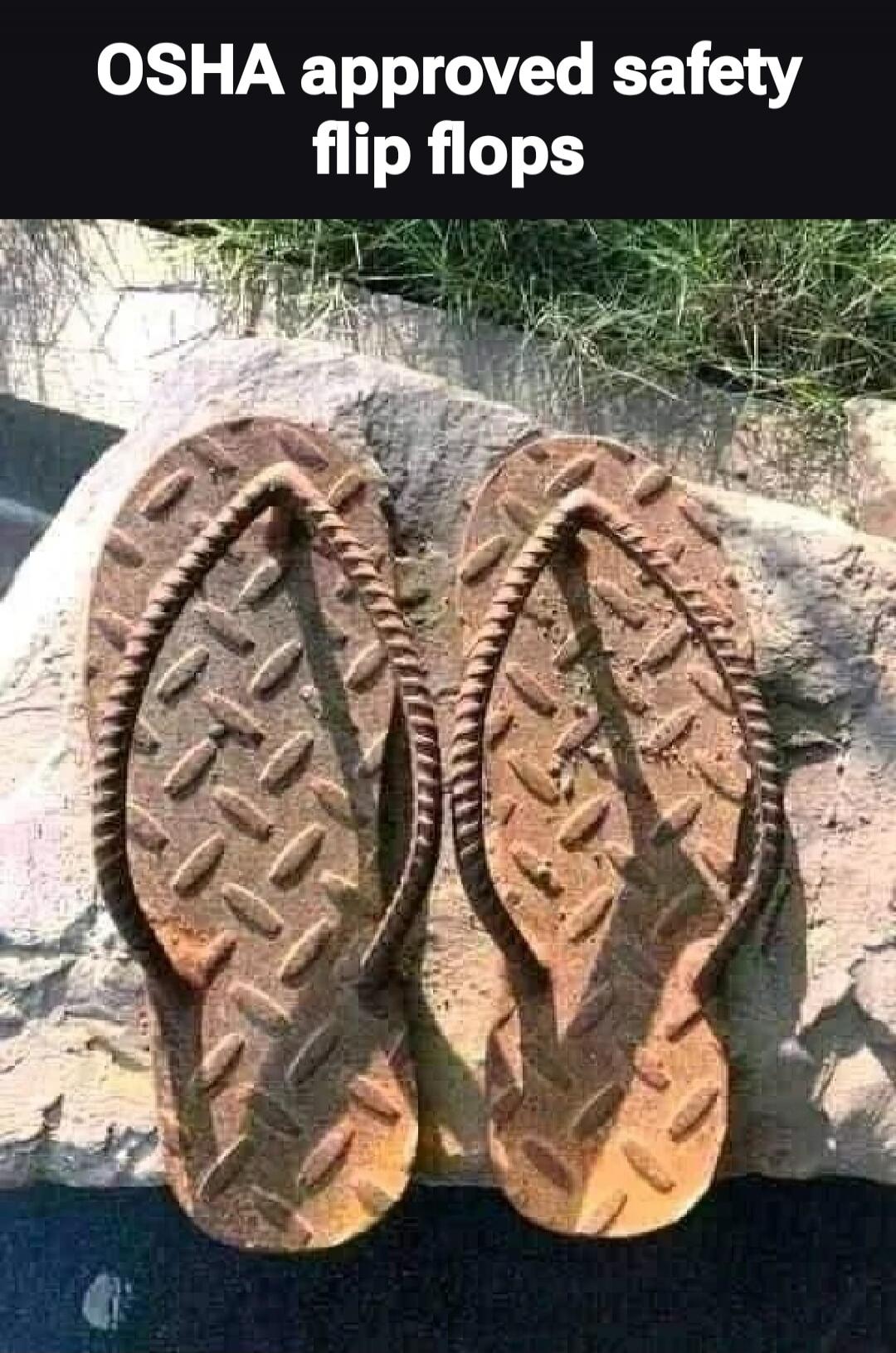 OSHA approved safety flip flops