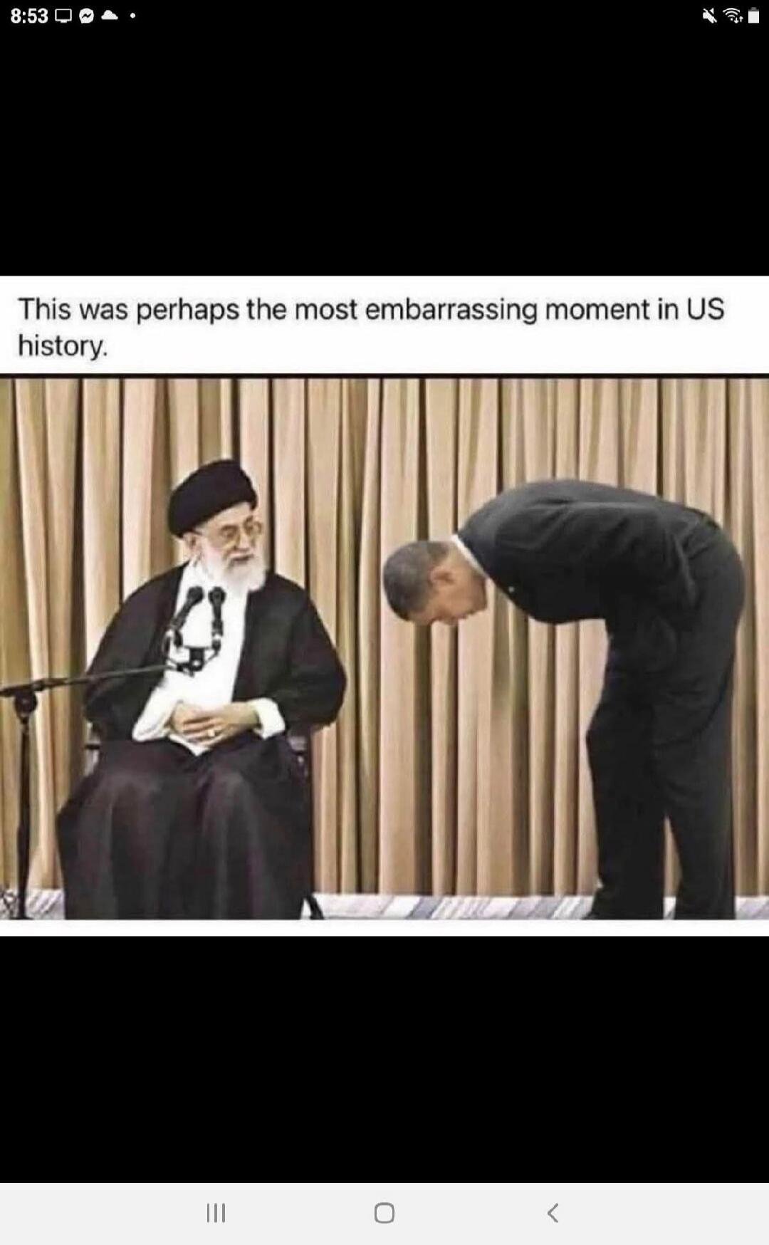 This was perhaps the most embarrassing moment in US history.