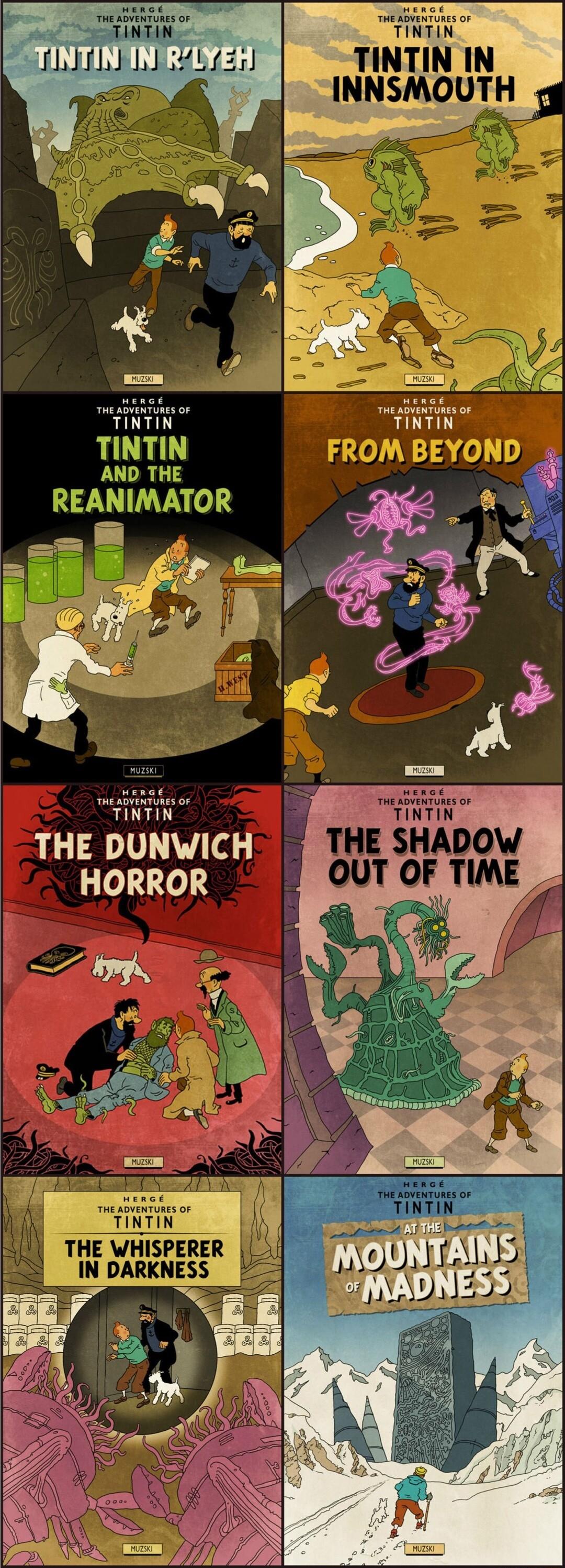TFINTIN TINTINANIRLYER HNHNE THE DUNWICH HORROR TINTIN TINTIN IN INSMOUTH TINTIN TFINTIN THE SHADOW OUT OF TIME
