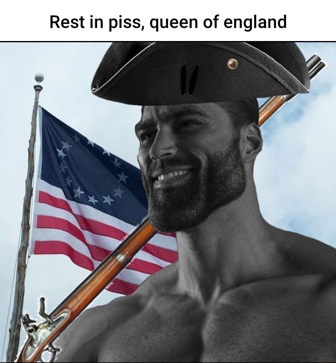 Rest in piss queen of england