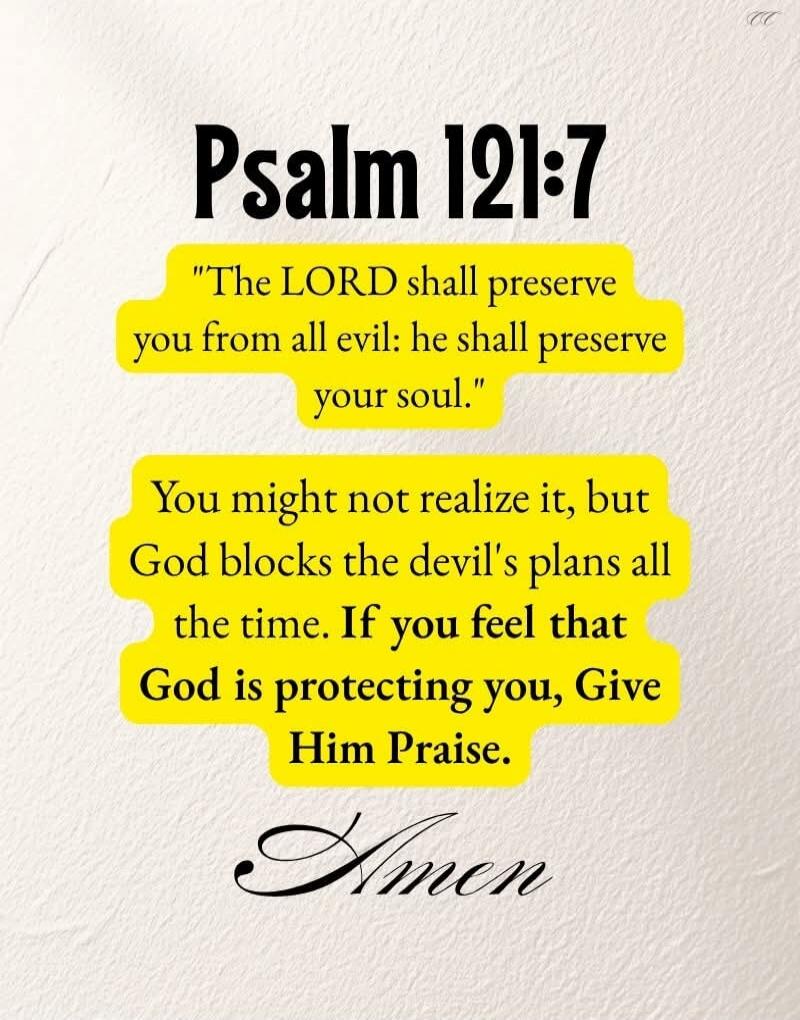 Psalm 121:7 