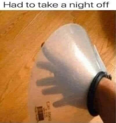 Had to take a night off