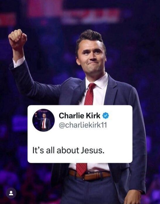 It's all about Jesus.