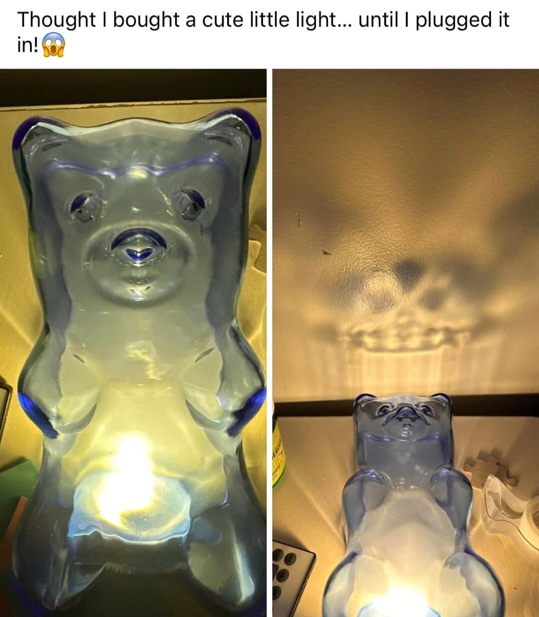 Thought bought a cute little light until plugged it inG