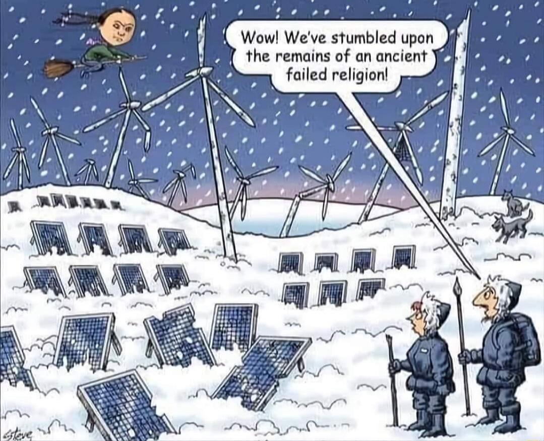 Wowl Weve stumbled upon the remains of an ancient failed religion