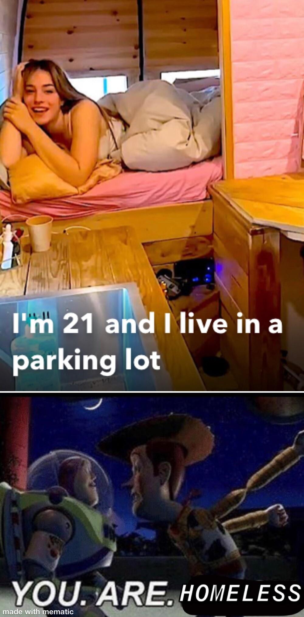 llive in a OMELESS I 4 AREH