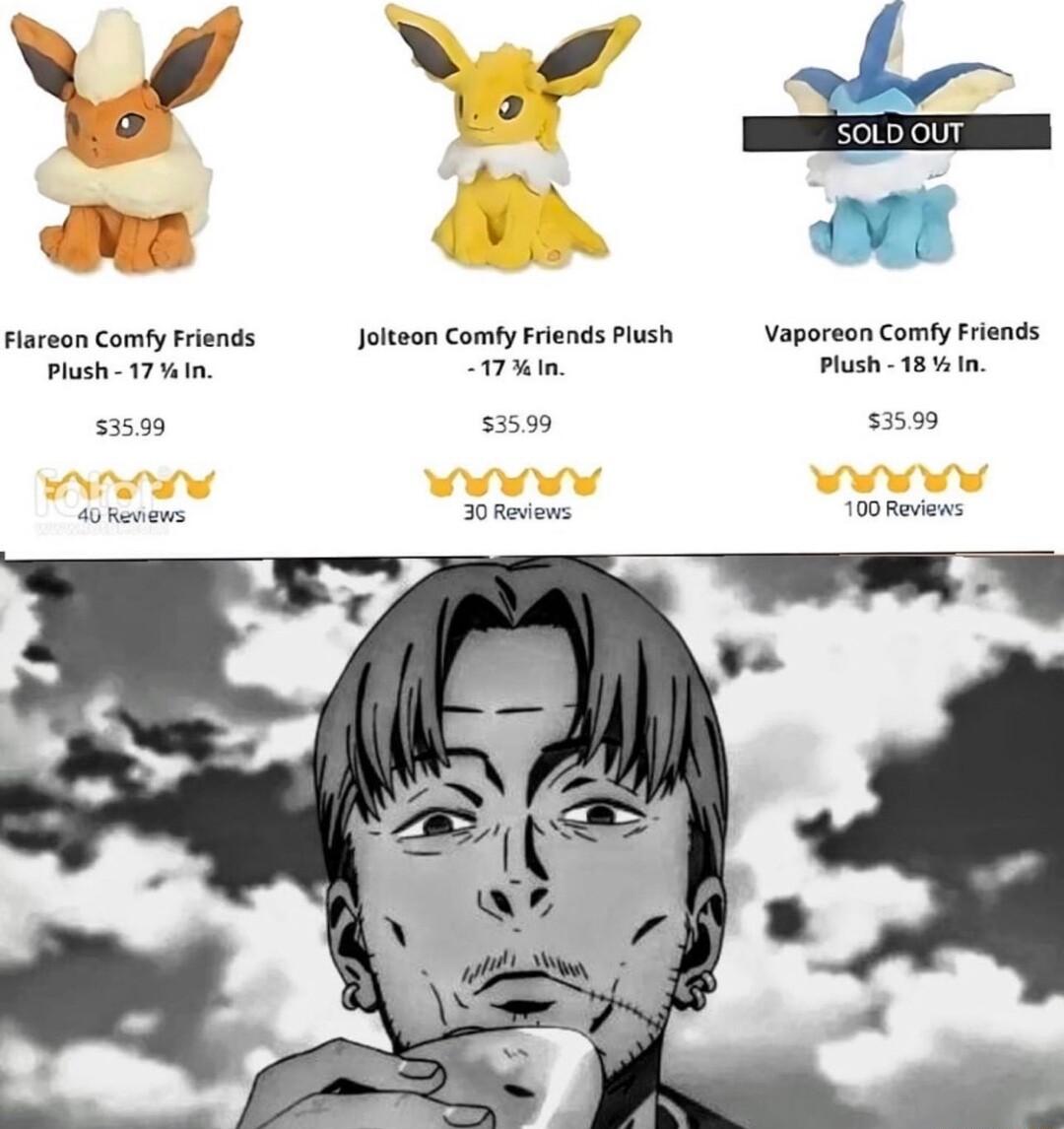 V reon Comy Friends Plush 17 53599 Joiteon Comey Friends Plush 53599 0Rmiews Vaporeon Cormfy Friends Plush 18 3599 100 Redens