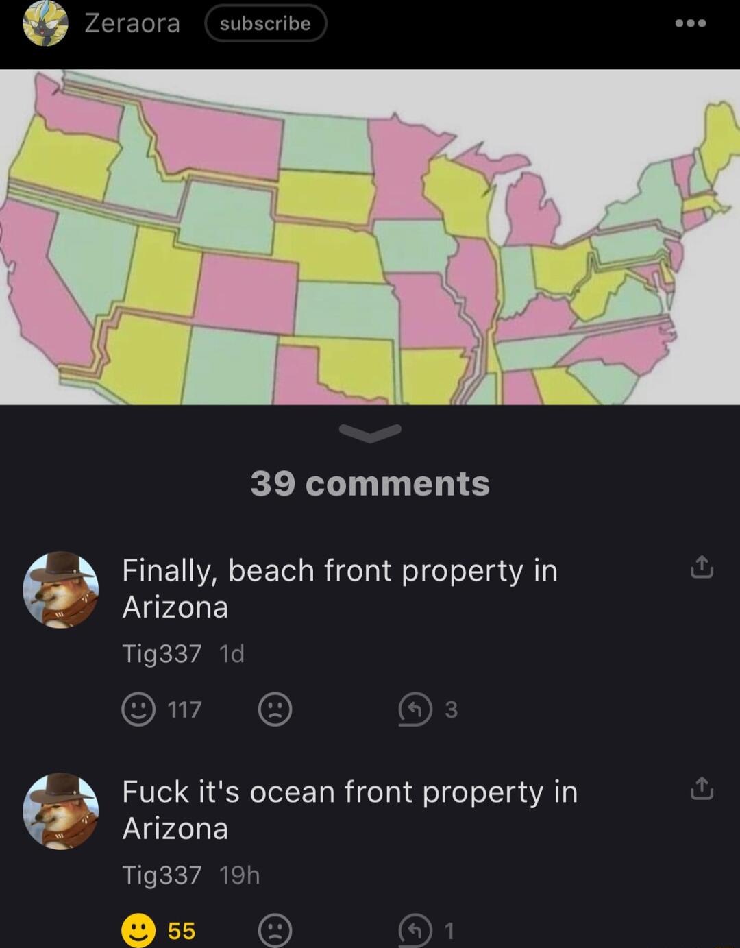 39 comments Finally beach front property in Arizona Tig3s7 1d ORI G Fuck its ocean front property in Arizona ICEEZRET o